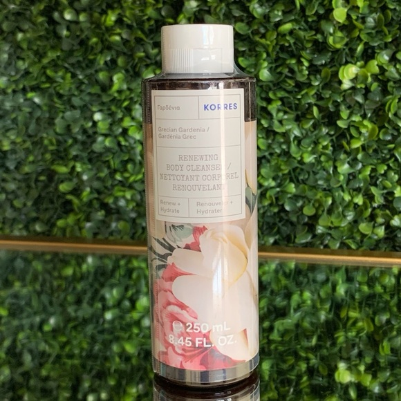 Korres GRECIAN GARDENIA Renewing Body Cleanser | NEW | Shower Gel Body Wash - Picture 1 of 11